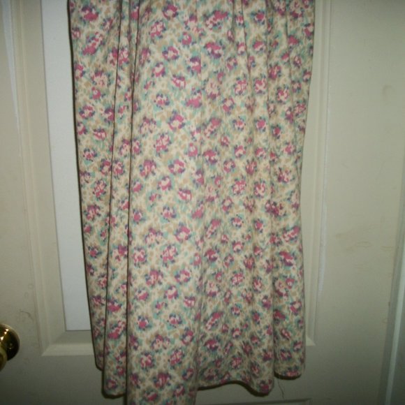 SWEETIEPIE COQUETTE FARM PRAIRIE VINTAGE TINY PLEATS BODICE FLORALS  SUNDR SM - Picture 3 of 6